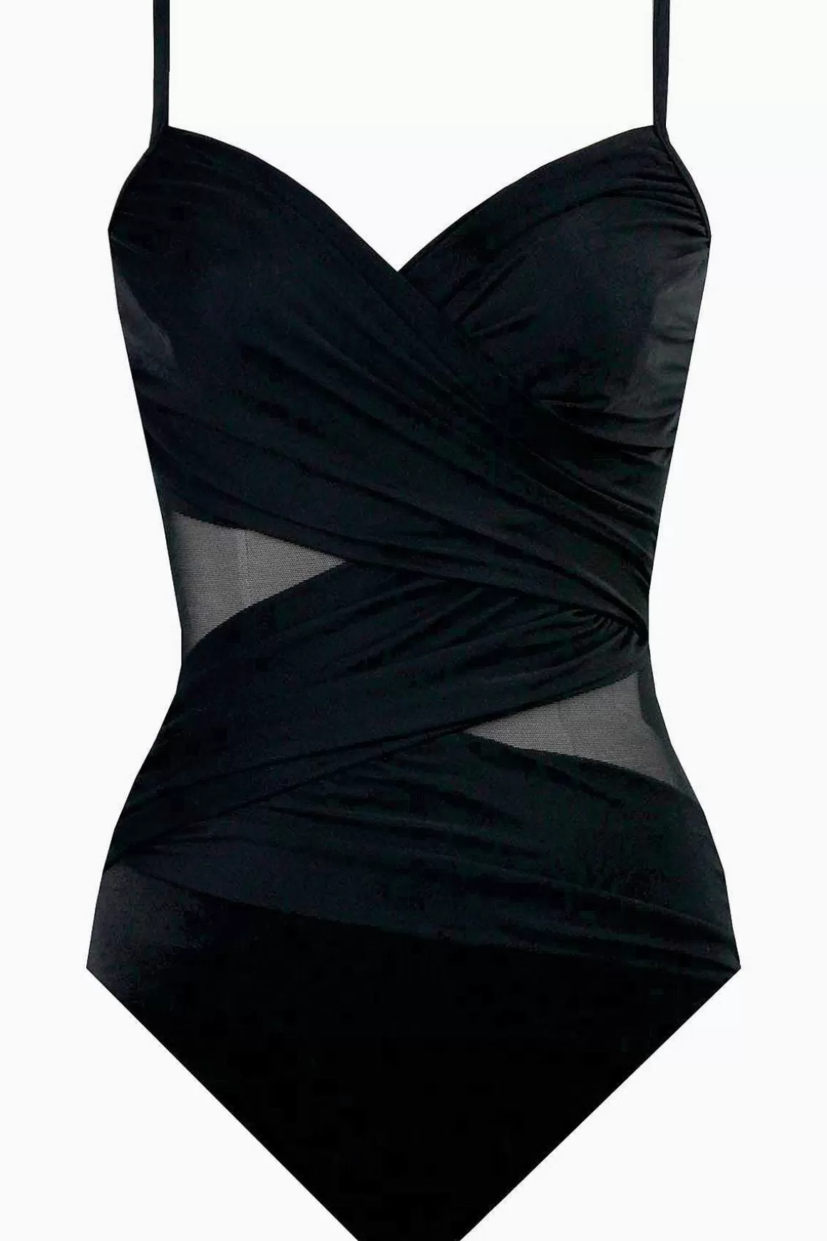 Miraclesuit Een Stuk<Network Mystify Eendelig Badpak Dd-Cup Zwart
