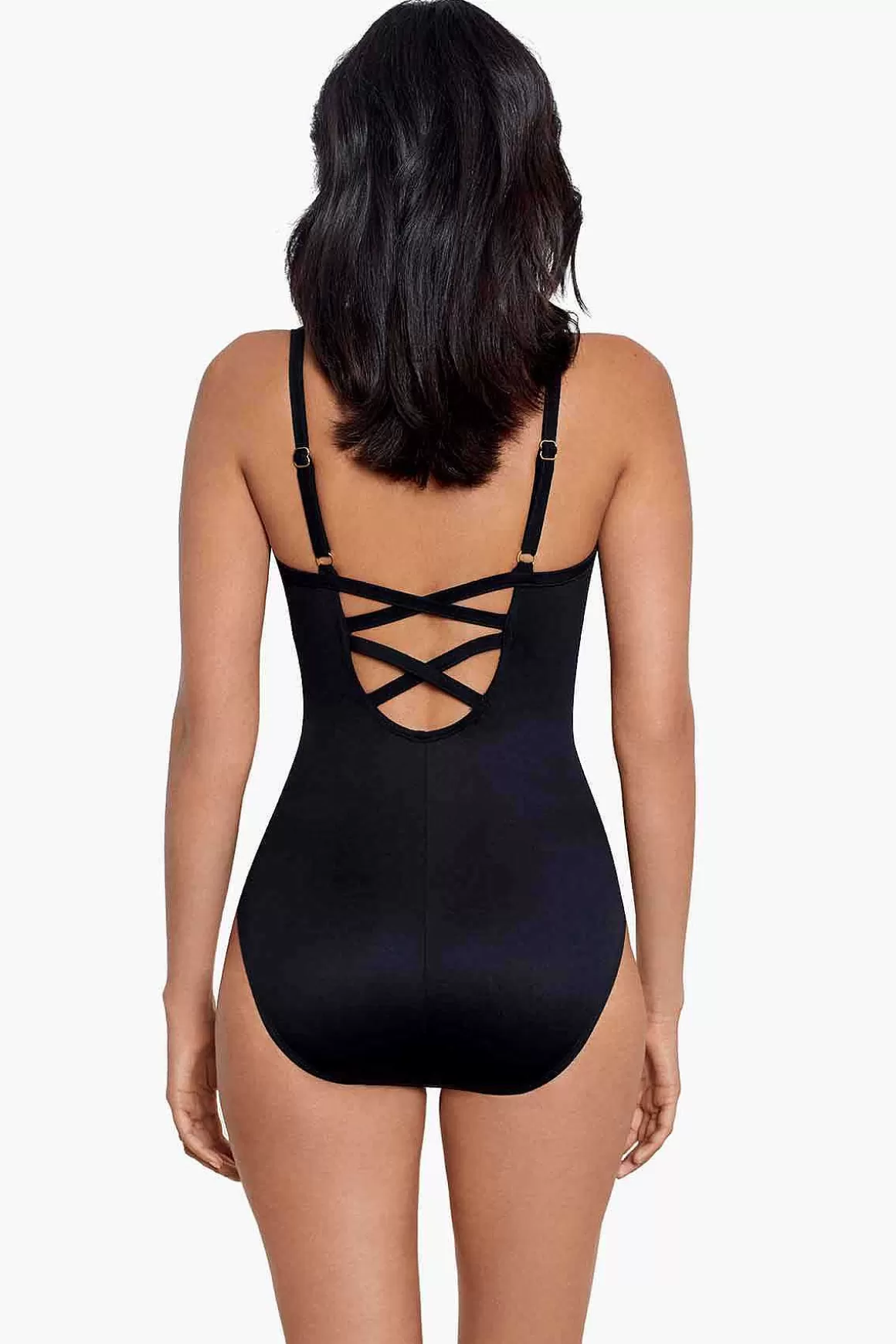 Miraclesuit Een Stuk<Petal Pusher Temptation Zwempak Uit Een Stuk Zwart/Multi
