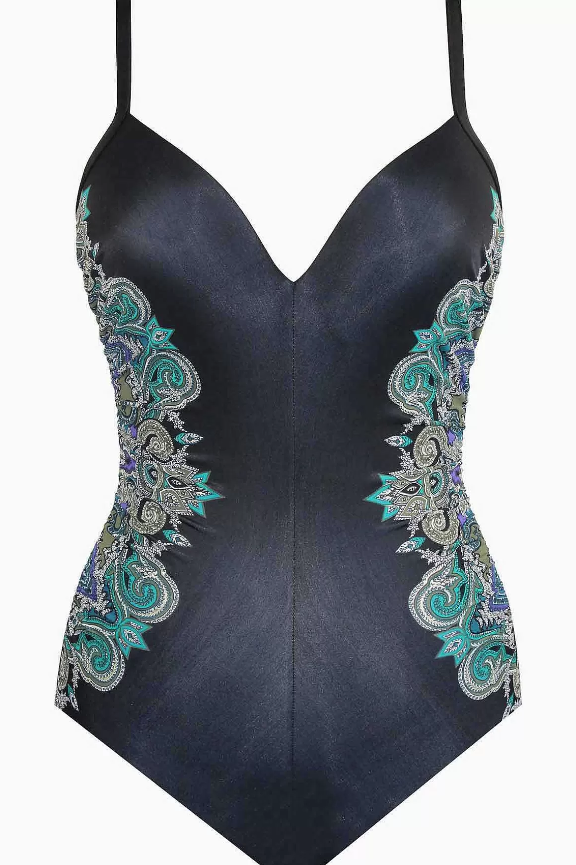 Miraclesuit Een Stuk<Precioso Temptation Badpak Uit Een Stuk Zwart/Multi