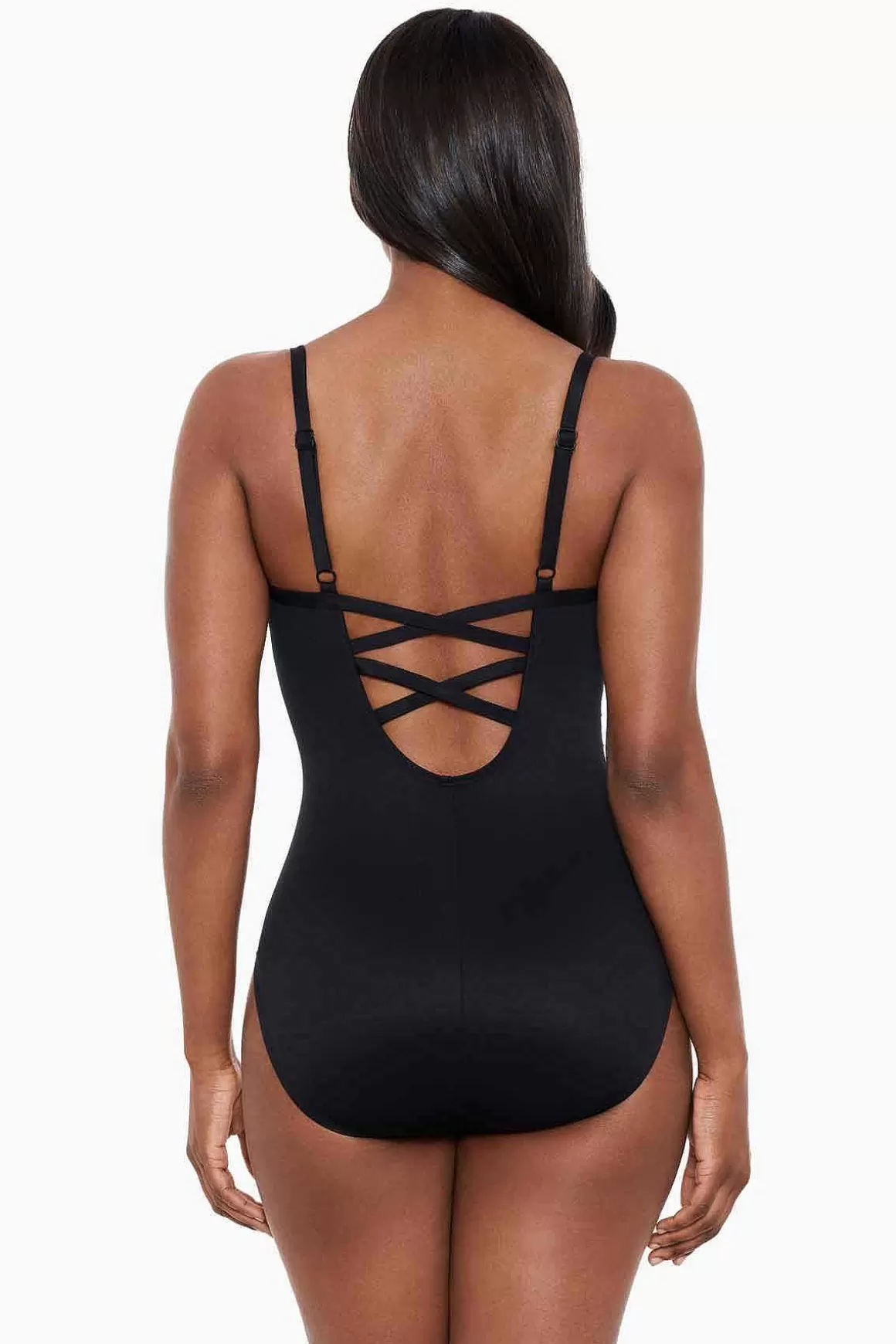 Miraclesuit Een Stuk<Precioso Temptation Eendelig Badpak Dd-Cup Zwart/Multi
