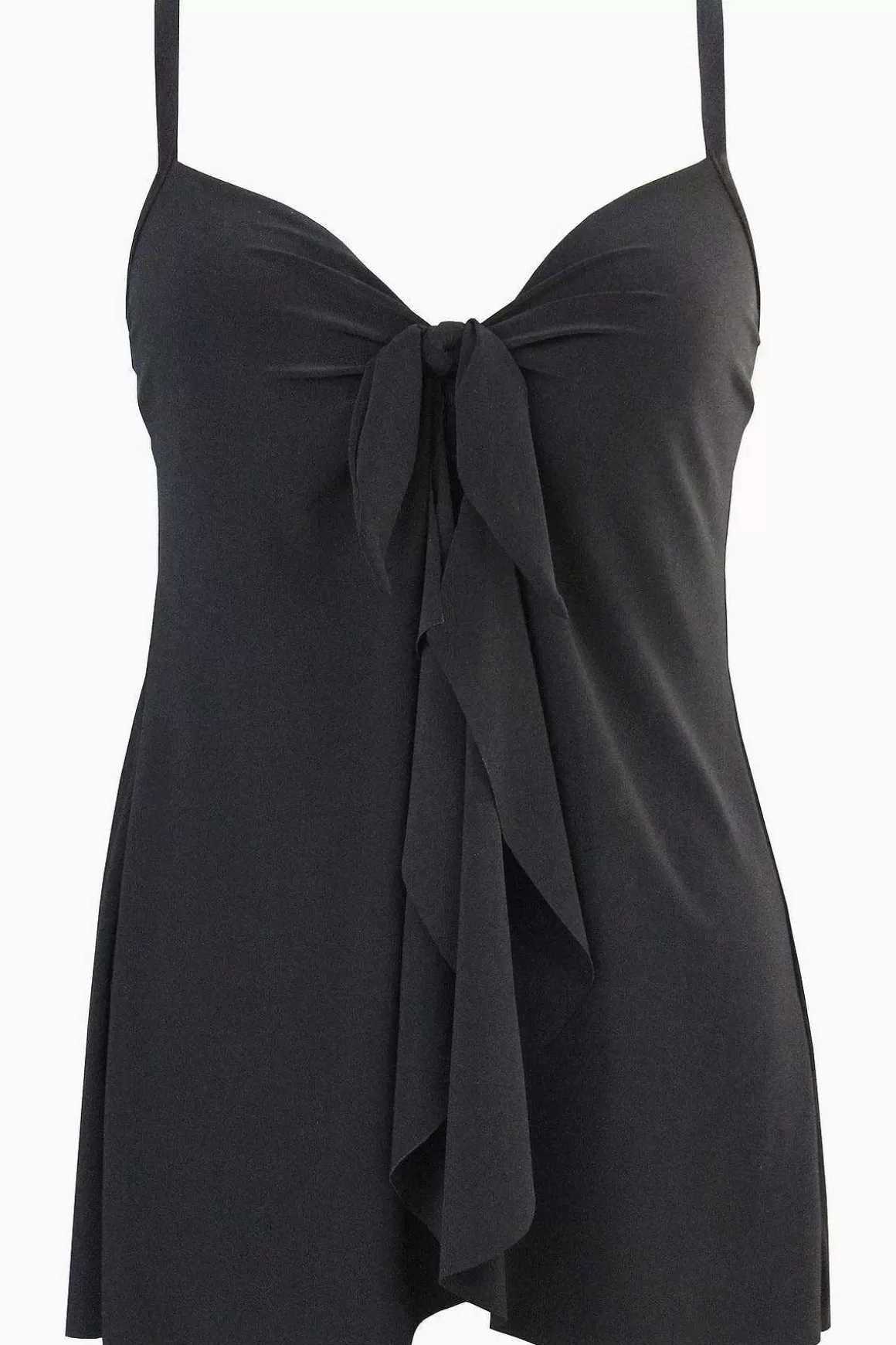 Miraclesuit Een Stuk<Rock Solid Lovey Zwemjurk Uit Een Stuk Zwart